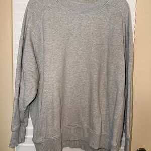 Aerie Women's Gray Crewneck Sweater